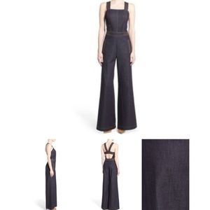 Olivia Palermo Denim Jumpsuit